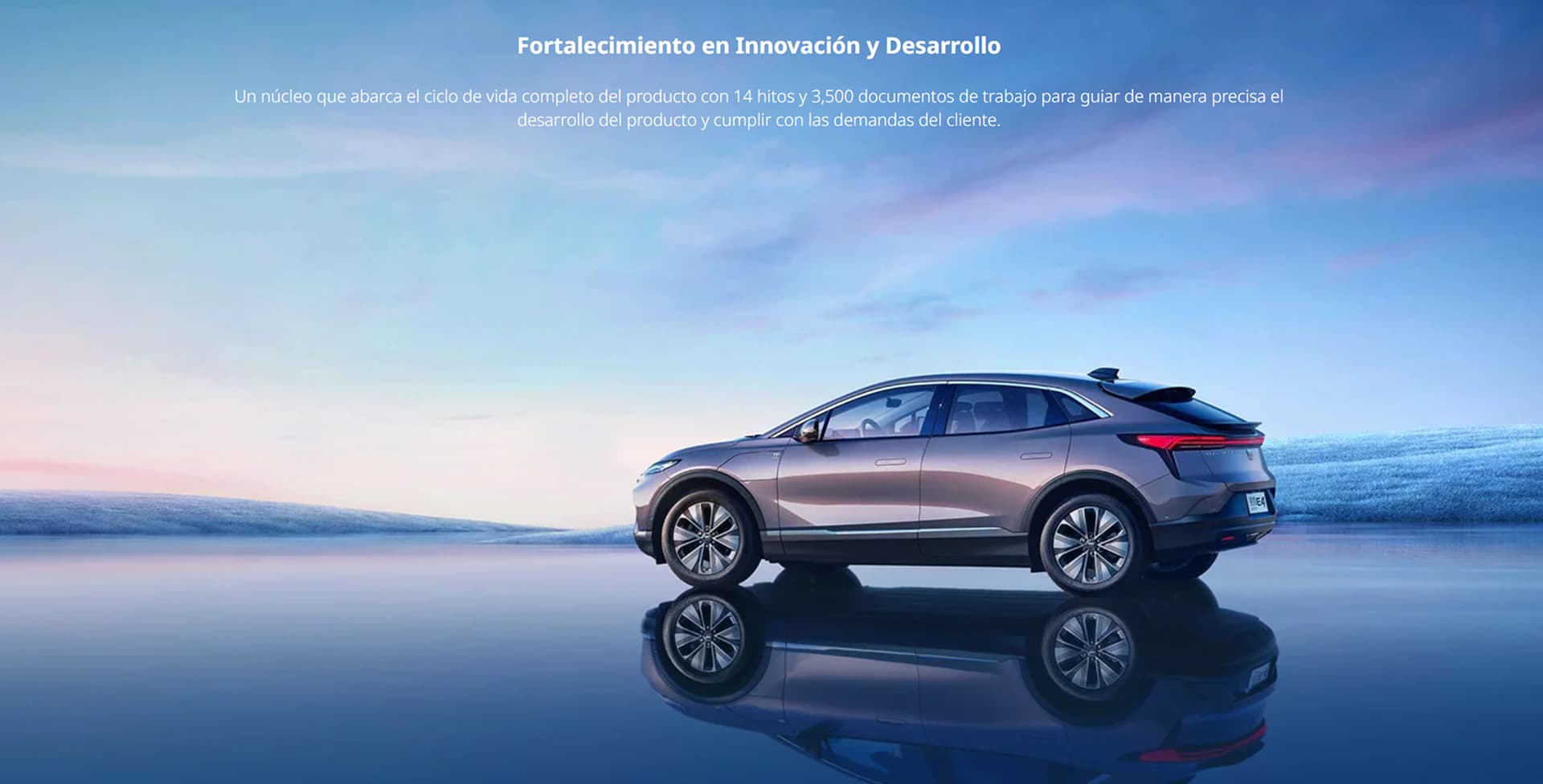 Diseño aerodinámico y moderno en vehículos Changan
