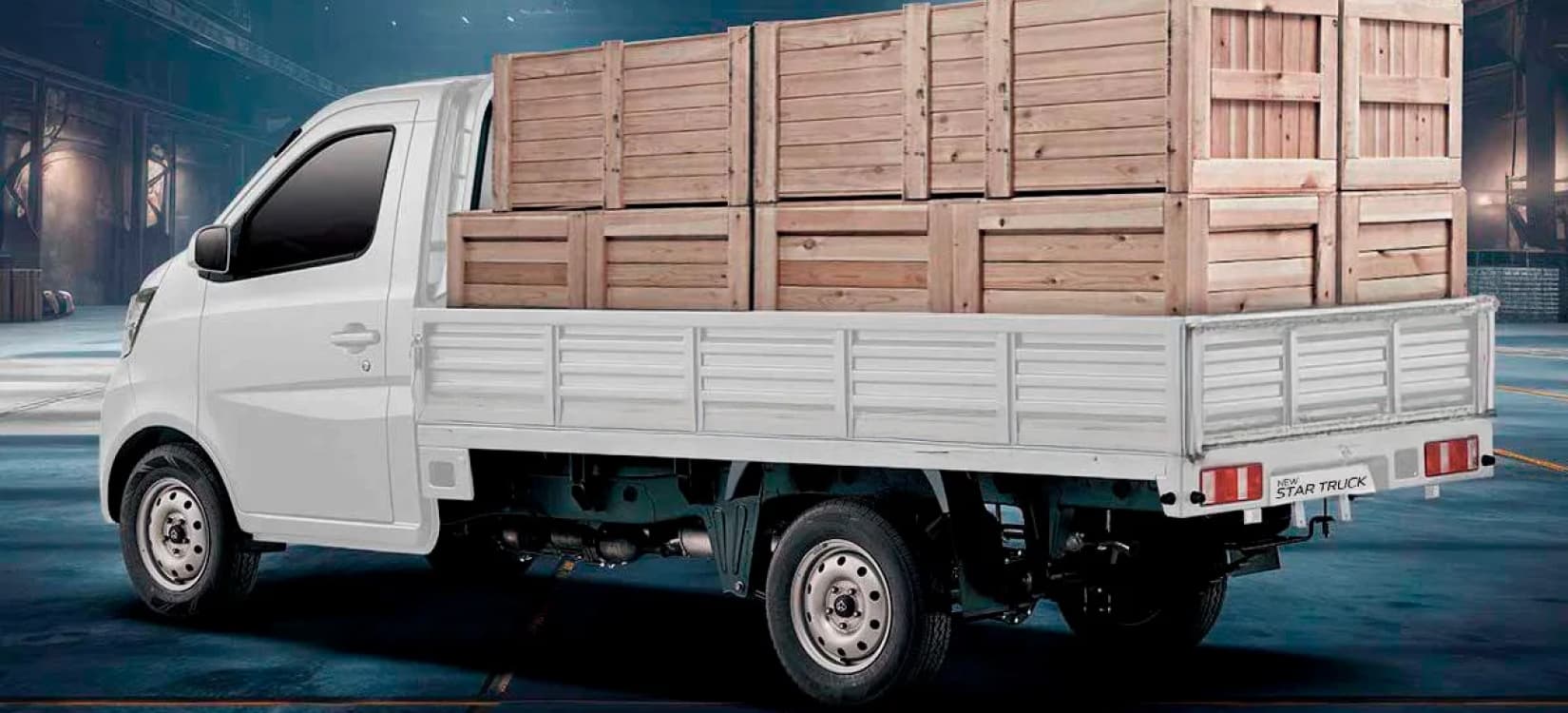 Calaveras traseras combinadas incluidas luces de reversa, luces de niebla traseras, luces de freno e intermitentes.